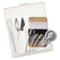 [무인양품] 휴대용 바느질 세트 반짇고리함, 1개 4548718555246