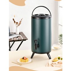 20L 대용량 워터저그 단열 스텐 버킷 디스펜서 보온통, 1개, 10l 체리블라썸핑크 5년 보증