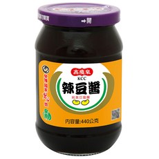 高慶泉 辣豆醬440g(公司直售)[純黃豆蔭釀/全素/不含防腐劑], 1