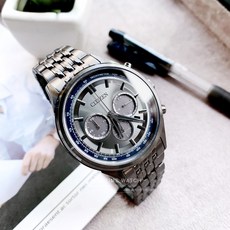 CITIZEN 星辰錶 光動能 Eco-Drive 亞洲限定款 男錶 銀河灰 CA4417-85H 型男配件