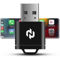 순정 유선 CarPlay 차량용 무선 어댑터 Apple CarPlay를 무선으로 변환 5GHz 고속 안정적인 연결 플러그 앤 플레이 USB 동글 자동 재연결 부드러운 오디오 내, 순정 유선 CarPlay 차량용 무선 어댑터 - App