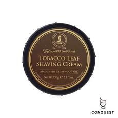 【CONQUEST】英國 泰勒 Taylor of Old Bond Street Tobacco Leaf 煙草刮鬍膏, 1個