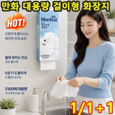 만화 대용량 걸이형 화장지 걸이형 티슈케이스 대용량 화장지 만화 대용량 걸이형 화장지, 2개