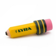 LYRA 德國 鉛筆造型橡皮擦, 1個, 黃