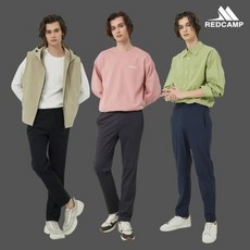 레드캠프 남성 스트레치 레저 슬랙스 3종