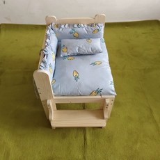 고양이 침대 숨숨집 벙커 베드 강아지 해먹 실내 원목, S-길이 53x너비 38cm