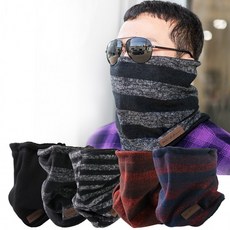 목토시 멀티스카프 바이크 넥워머 포근 국산 겨울 부드러운 패션 나스카 스카프 레져 극세사, 1개, 5-와인 네이비