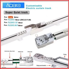 모터 스마트 홈 커튼 슈퍼 사일런트 전기 트랙 레일, 2. For Aqara A1 motor