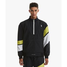 스파이더 SPYDER 남성 라이프스타일 컬러 블록 우븐 셋업 자켓 SPGFCNJK334MBLK 195549