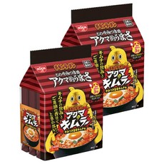 NISSIN 日清 美味雞湯麵 泡菜風味 90g, 6包