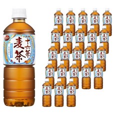 Asahi 십육차 보리차, 24개, 600ml