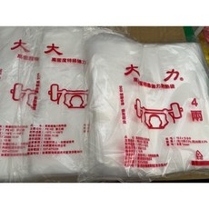 大力牌高密度耐熱平袋 (4兩-20斤) 市場用塑膠袋 食品分裝袋 耐熱袋, 1個, 耐熱平袋-  3斤