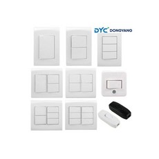 노출형 1구 직사각 스위치 조명 전등스위치 KC인증 국산, 노출형 1구 직사각 스위치 조명 전등스위치 KC인증 국