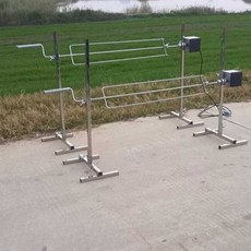 회전 통구이 기계 통바베큐 통돌이 전기 캠핑 구이, 수동겸용/AC전원 회전대+스탠드