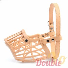 애견용 플라스틱 입 마개 강아지짖음방지 강아지입질교육 반려 개입 질교육 애견 동물입 막음 애완견입 dew+0476ow, 4호