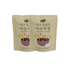 오뚜기 제주담음 제주흑돼지마농짜장 250g 2개, 2세트