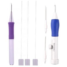 자수 실 3 바늘 2 공예 도구 펀치 세트 DIY 재봉용 바느질 50 색, 01 A003, 한개옵션1