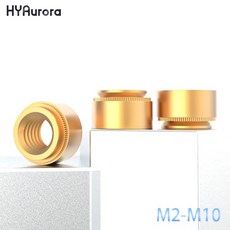 황동 스웨이지 너트 M2 M2.5 M3 M4 M5 M6 M8 블라인드 프레스 핏 리벳 너트 시트 메탈 전자기기 인클로저용, 05 M2.5-2 (5PCS)