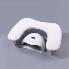 NailCare 네일케어 가죽 팔걸이 핸드 베개 간편 조립식 대형 사이즈 네일샵 전문가용 편안한 네일관리, 1개