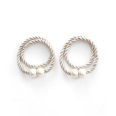 모던 심플 펀치 프리 진주 커튼 마그네틱 버클 커튼 스트랩 커튼 버클, 베이지, 1개