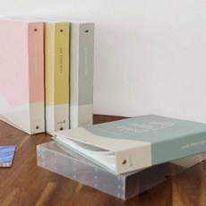사진앨범 접착식 포토북 성장앨범 추억사진정리 (흑지접착), 상품선택, 민트, 상세페이지 참조