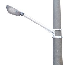 가로등 헤드 야외 방수 전봇대 정원 도로 조명 램프, 45cm 램프 쉘 + 40W 옥수수 램프