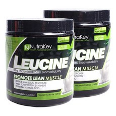 NutraKey 白胺酸, 2個, 150克