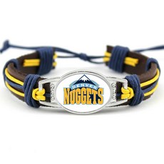 농구 가죽 로프 브레이드 팔찌 코비 브라이언트 제임스 레이커스 워리어스 네츠 매버릭스 그리즐리스 선즈 호넷츠, 012