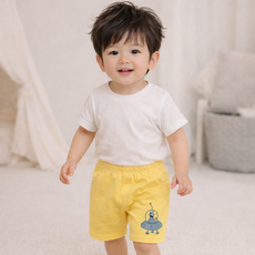 맘앤밥 몬스터 자수 유아바지