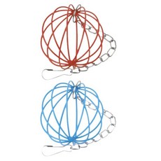 둥근 토끼 풀 먹이통 내마모성 먹이 공 낭비 공급 내구성 건초, 1개