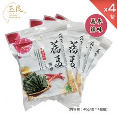 玉民 黃金蕎麥海苔薄燒脆片 (40g/包) 4包組, 1套裝