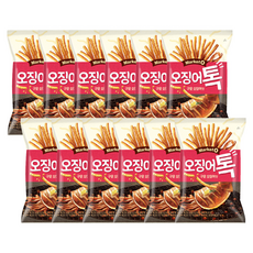 오리온 마켓오 오징어톡, 80g, 12개