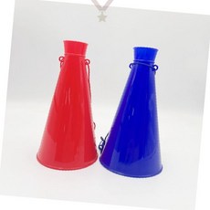 응원용 확성기 원뿔형 메가폰 체육대회 운동경기 응원도구 행사용품 야외활동용, 1개, 상세페이지 참조, 블루