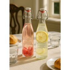 Silicook復古密封玻璃瓶, 1個, 250ml