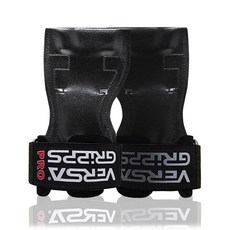 베르사그립 프로 헬스스트랩 양손착용, BLACK, 1개