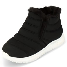 紙飛機兒童冬季軟墊靴運動鞋