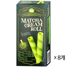 프란찌 말차 크림롤, 8개, 60g
