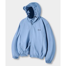 DIMITRI BLACK VLAD 2WAY 미니멀 LOGO 후드 윈드브레이커_스카이 400788, 2 (L)