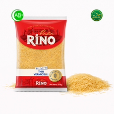 RINO Thin Vermicelli Tel Sehriye 리노 얇은 버미셀리 듀럼 세몰리나 파스타, 1개, 500g