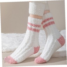 겨울 수면 보온 기모 두꺼운 실내 착용 발목 양말 따뜻한 수면 양말 여성 남성