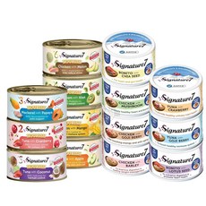 Signature7 心寵 爆漿, 肉醬/水果湯罐｜隨機混搭X24罐, 24個, 80g, 肉醬/水果湯罐/隨機混搭