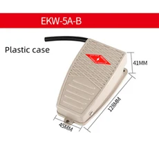 1PCS Antislip 금속 순간 산업용 풋 페달 스위치 핸즈프리 W 쉘 TFS 2 YDT1 15, 18 EKW 5A B Plastic
