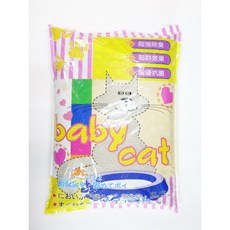 優旺 Baby Cat 超低粉塵 中顆粒球型貓砂, 1包, 10L, 檸檬香