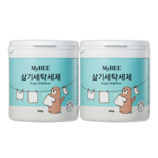 삶기세탁세제 용기(), 500g, 2개