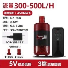 炫科 DX-3000 變頻底吸沉水馬達, DX-500