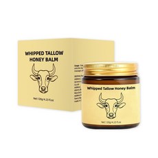 WHIPPED TALLOW HONEY BALM 滋潤保溼, 1個, DZ11226牛脂膏潤膚膏,正常規格