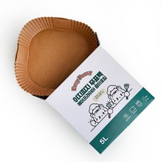 이지피지 무표백 에어프라이어 종이호일 박스형, 1개, 90개입, 23cm