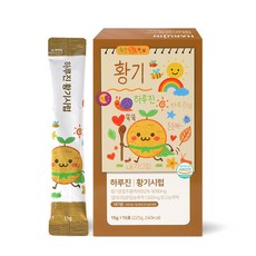 하루진 황기시럽 황기스틱 맥문동 가시오가피 오미자 함유 1박스, 15개, 15g 15개, 15g