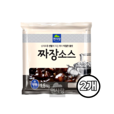 면사랑 짜장소스(전문점용) 1.5kg, 2개