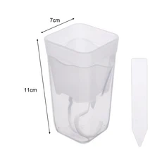 자동 핸드드립500ML 자동 물방울 관개 시스템 급수 글로브 식물 공 전구 화분에 심은 정원 장치, 01, 03 2PCS